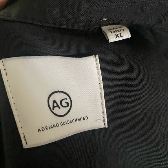 AG Adriano Goldschmeid Coveralls Boilersuit Zip Up Flight Suit Controlla Black - Picture 10 of 11